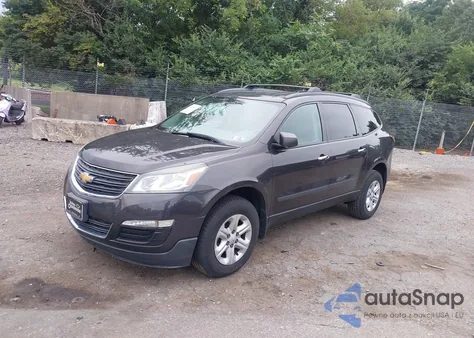 2017 Chevrolet Traverse Ls из США, поврежденный, VIN 1GNKRFED2HJ292731